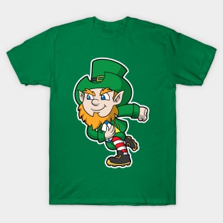 Irish Rugby Team Leprechaun St Patricks Day T-Shirt